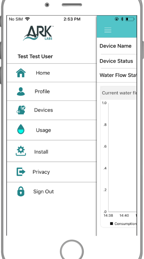 SMART WATER METER POWERED BY IOT screenshot 1